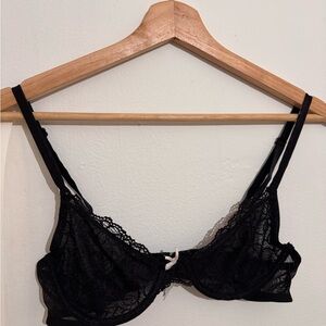 Victoria's Secret Black Lace Bra